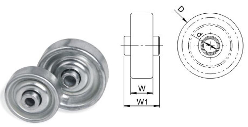 steel skate wheel çelik paten tekerleği