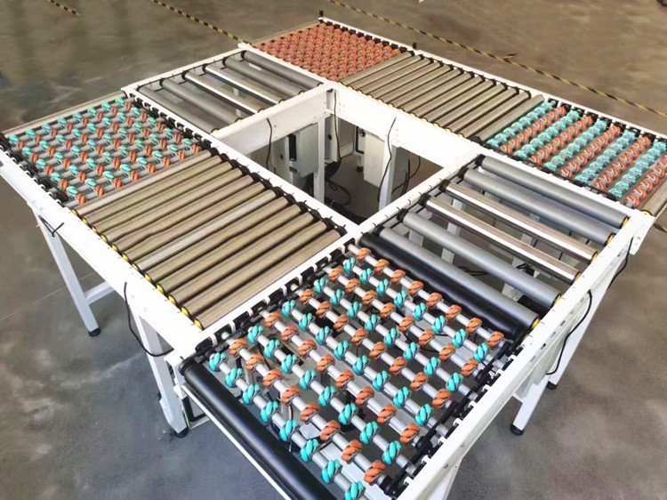 mecanum tekerlekli konvey&ouml;r