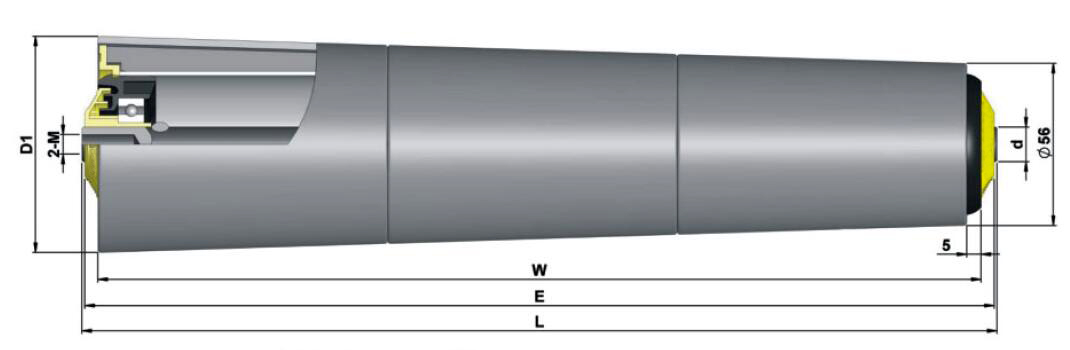 TP600 Yer&ccedil;ekimi Konik Makaralı Makara