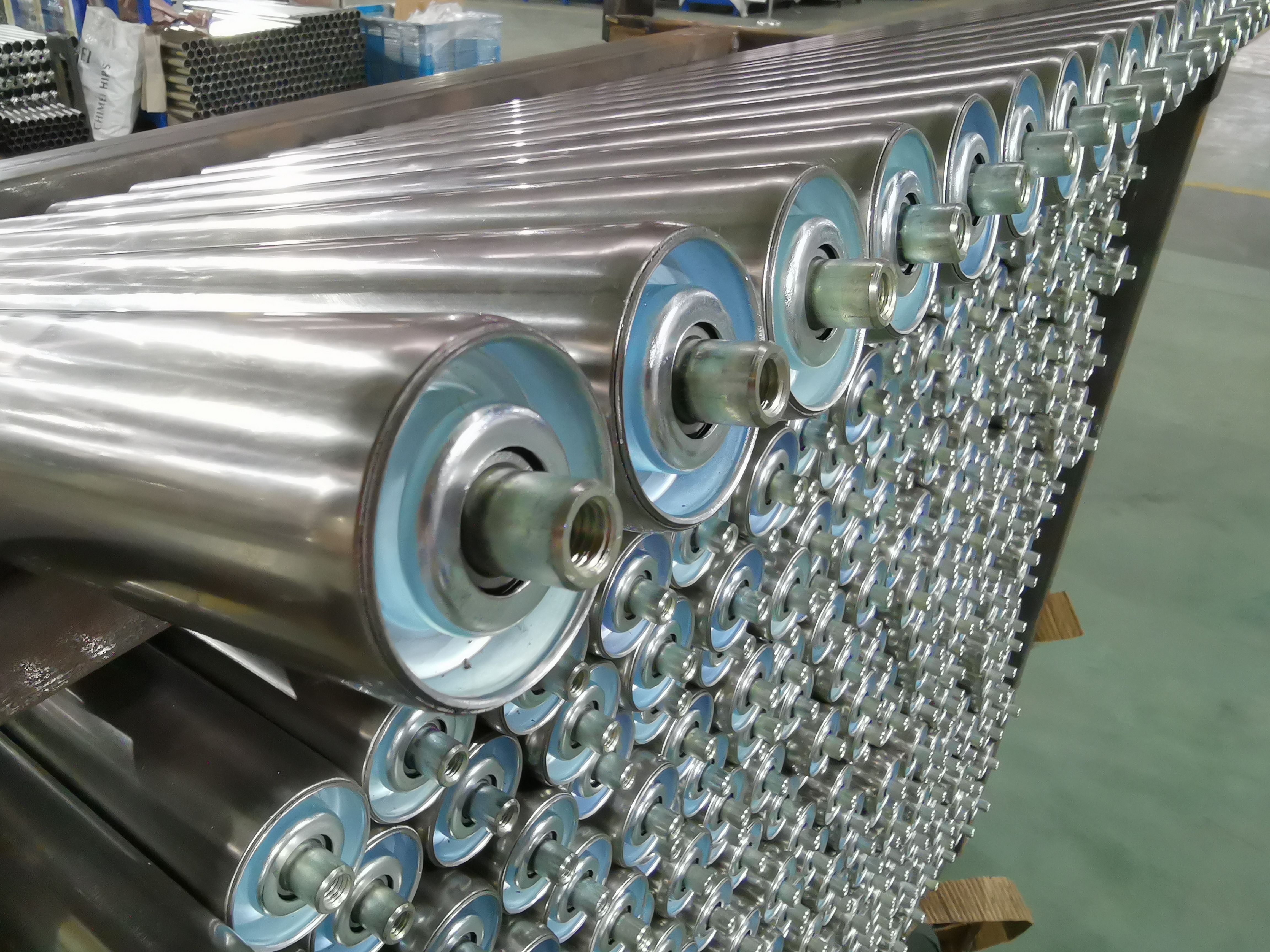 yer&ccedil;ekimi konvey&ouml;r silindiri