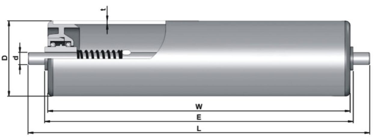 GR900 Antikorozif Suya Dayanıklı Hafif Hizmet PVC Konvey&ouml;r Rulosu