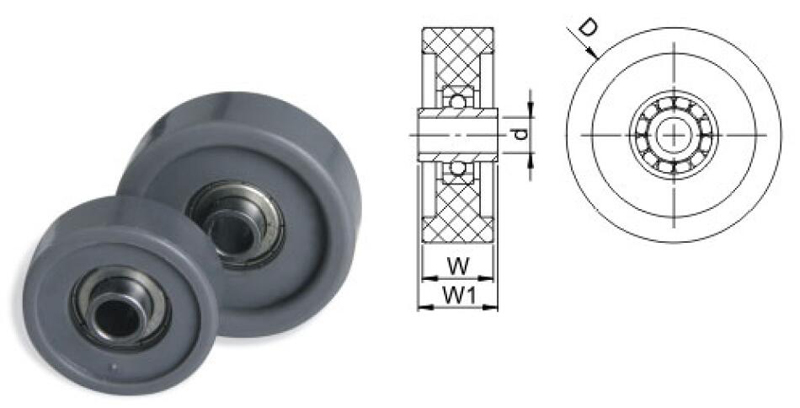 GA-01 Paten Tekerleği