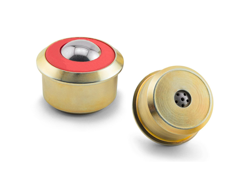 nickle plated steel air cargo ball transfer unit nikel kaplamalı çelik hava kargo bilyalı transfer ünitesi