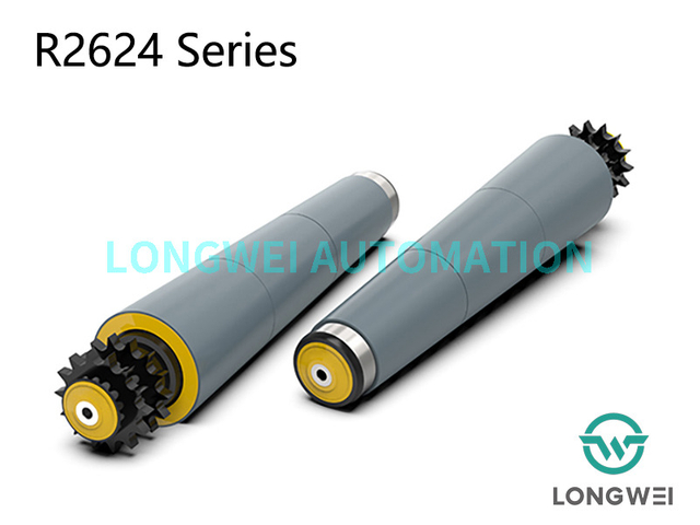 Orta Hizmet Polimer Dişli Konik Kovanlı Konveyör Rulosu