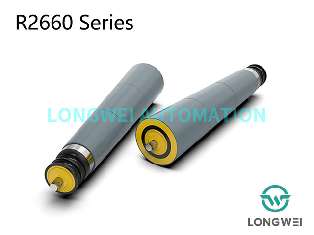 Yuvarlak Kayış Tahrikli Kasnak Konik Kovanlı Konveyör Rulosu