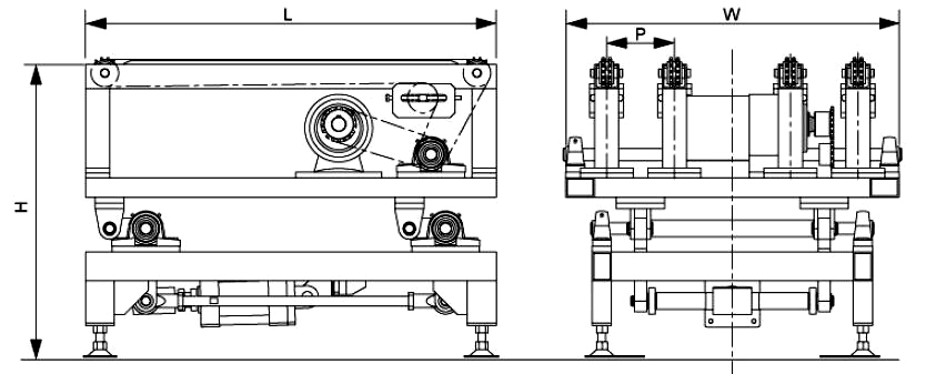 Kaldırma transfer konvey&ouml;r