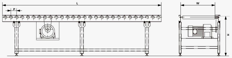 &ccedil;ift ​​dişli biriken silindir