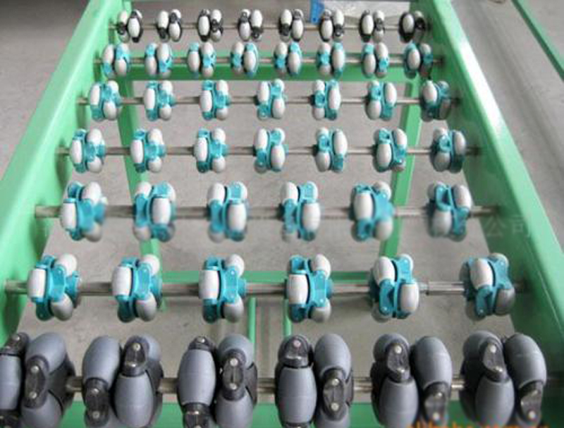 &Ccedil;ift katmanlı plastik paten tekerleği