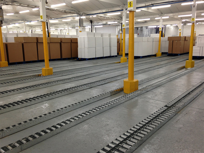 yer&ccedil;ekimi makaralı konvey&ouml;r