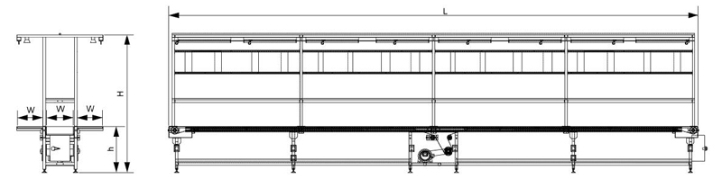 montaj bandı konvey&ouml;r&uuml;