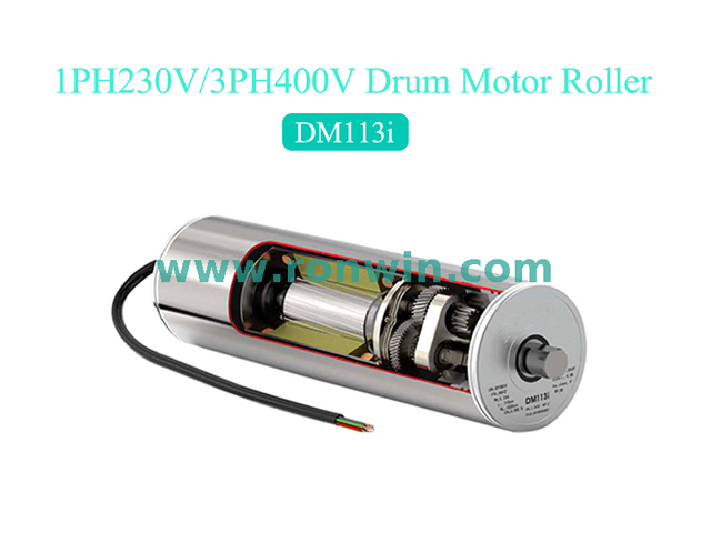 Hafif ve Orta Hizmet Bantlı Konveyörler için Güçlü Motor Tahrikli Rulo