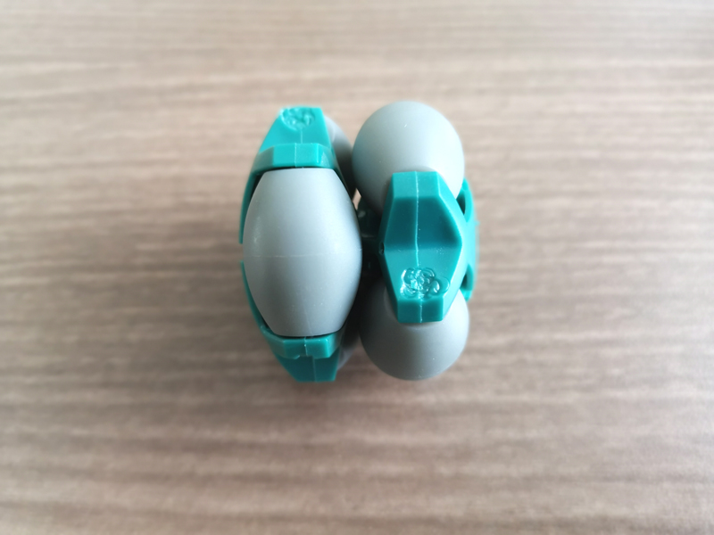 İki katmanlı omni tekerlek