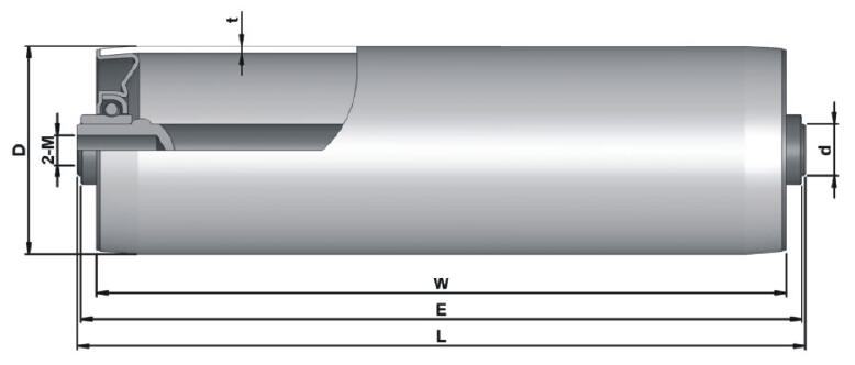 yer&ccedil;ekimi konvey&ouml;r rulosu