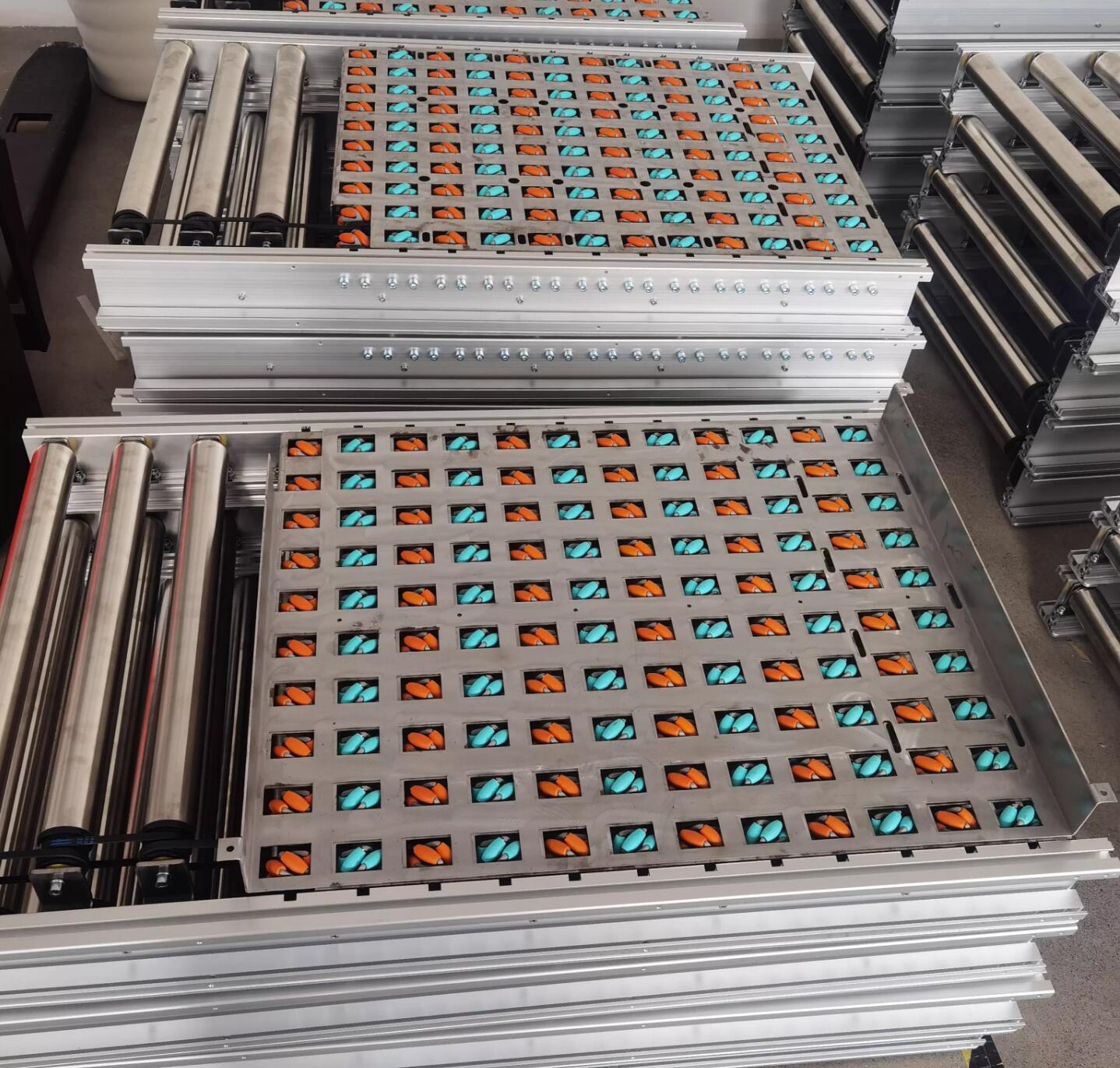 DC motor s&uuml;r&uuml;c&uuml; silindiri s&uuml;r&uuml;ş mecanum tekerlek sıralayıcı mod&uuml;l&uuml;