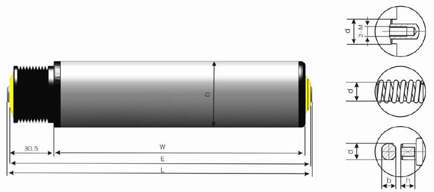 DR250 Polyvee Kasnak Tahrikli Konvey&ouml;r Rulosu