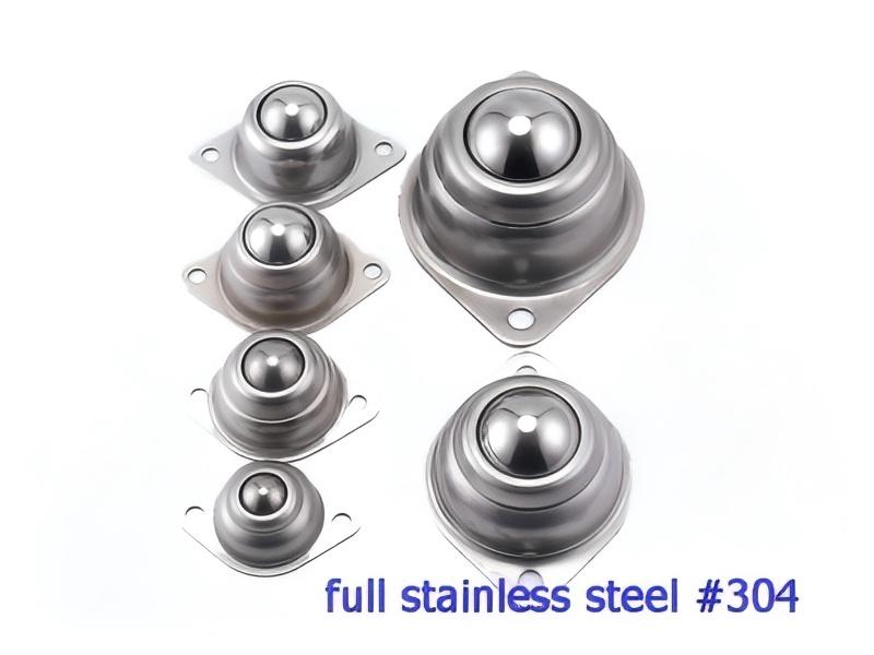 2 delikli flanş tabanı sabitleme bilyalı transfer &uuml;nitesi