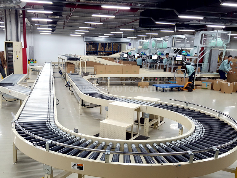 Işınlama Dezenfeksiyon Otomatik Konveyör Hattı