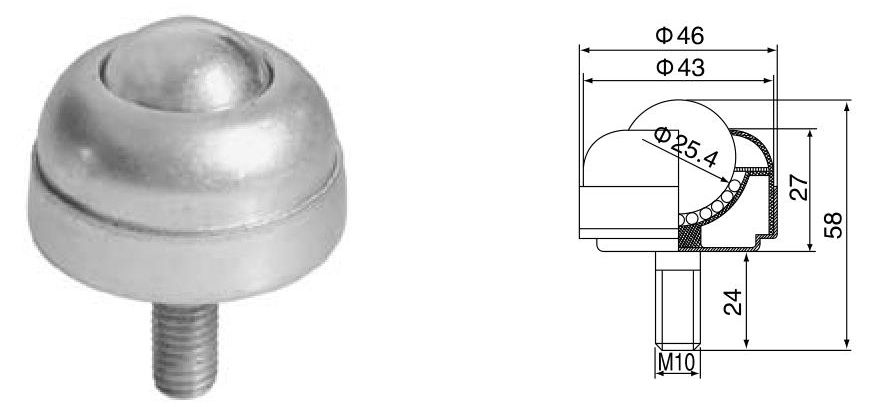 cıvata montajlı bilyalı transfer &uuml;nitesi