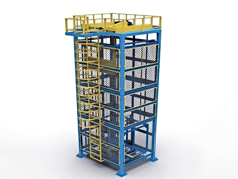 pistonlu dikey elekatör