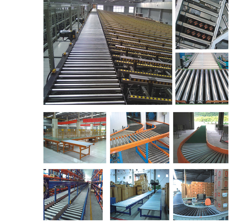  E-ticaret Dağıtım Konveyör Sistemi 