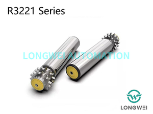 Çift Sıralı Çelik Dişli Teleskop Beslemeli Biriktirme Konveyör Rulosu