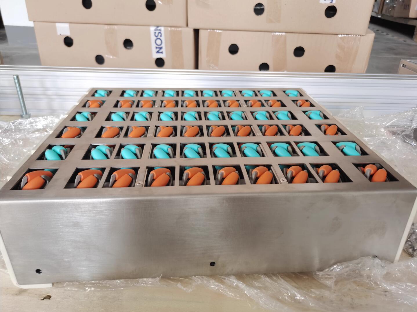 DC motor s&uuml;r&uuml;c&uuml; silindiri s&uuml;r&uuml;ş mecanum tekerlek sıralayıcı mod&uuml;l&uuml;