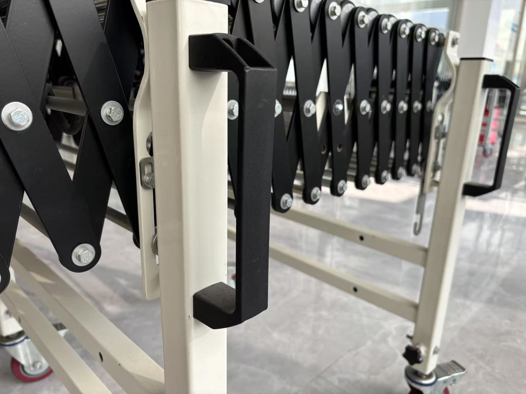 flxible genişletilebilir paten tekerleği konvey&ouml;r